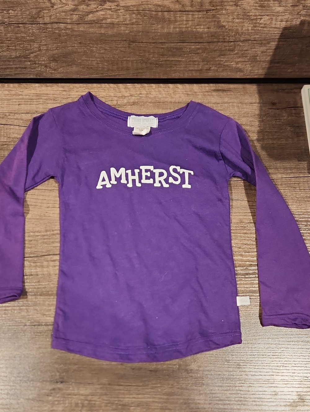 Third street Amherst Girls sz 2T 100% cotton long sleeve shirt
